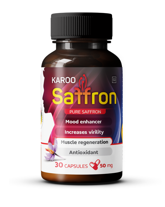MALE: 30 capsules Pure saffron & Tongkat Ali