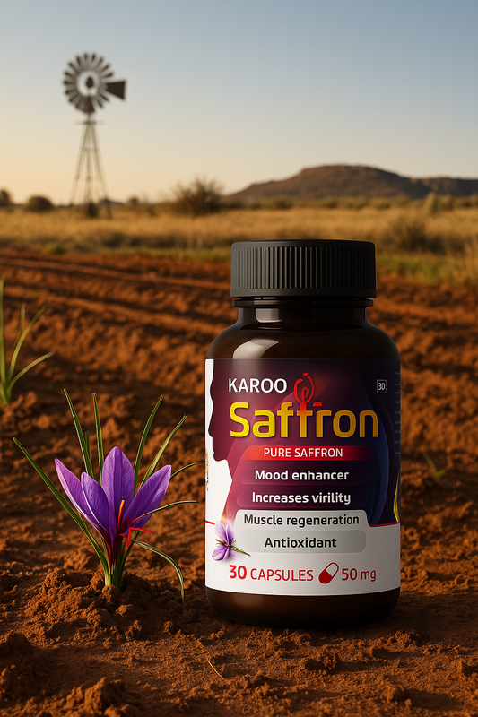 Saffron for Men: How Karoo Saffron Supports Testosterone, Energy & Mood Naturally