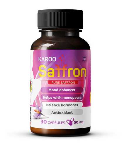 FEMALE: 30 capsules Pure saffron & Ashwagandha