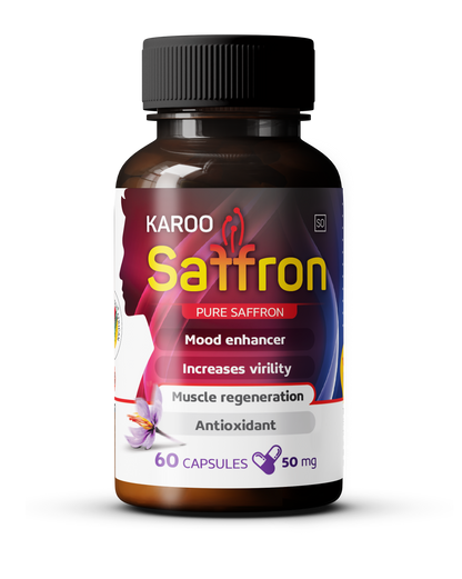 MALE: 60 capsules Pure Saffron & Tongkat Ali