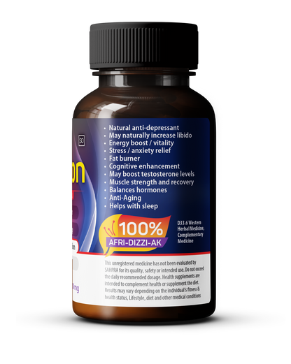 MALE: 60 capsules Pure Saffron & Tongkat Ali